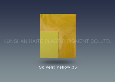 Tintura solvente gialla, giallo solvente 33 CAS 8003 22 3 per gli ABS