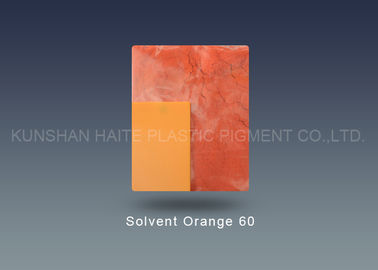 Colorante arancio trasparente di resistenza al calore 3G 300℃ dell'arancia 60 solventi di CAS 61969-47-9 per poliestere