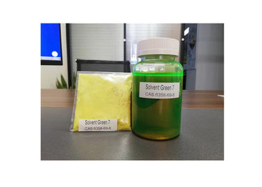 CAS 6358 verde solvente 7 della polvere solubile in acqua della tintura 69 6 per inchiostro fluorescente