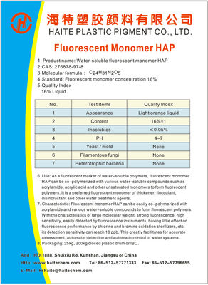 CAS liquido NESSUN monomero fluorescente 15% 276878-97-8