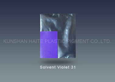 Solvente solvente dell'olio di CAS 70956-27-3 della viola 31 nella forza di tintura di coloritura di plastica 95-105%