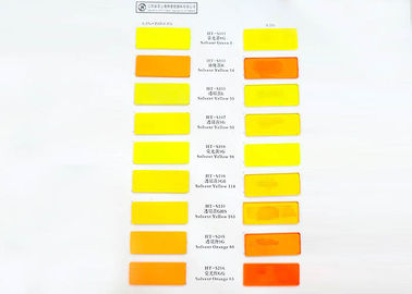 33 analisi gialla solvente di qualità di CAS NO.8003-22-3 della tintura solvente che tinge con il colore luminoso