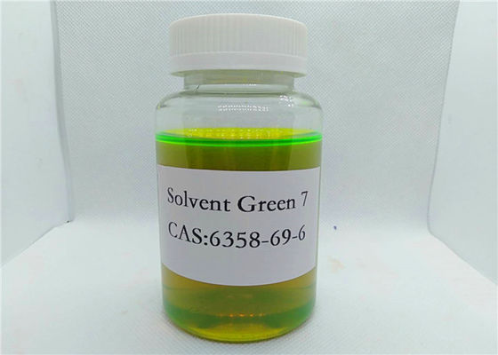 Verde solvente 7 CAS No della tintura solubile in acqua della polvere 63580-69-6 per inchiostro fluorescente