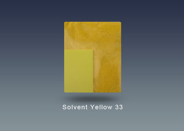 33 analisi gialla solvente di qualità di CAS NO.8003-22-3 della tintura solvente che tinge con il colore luminoso