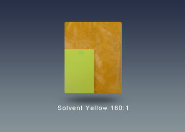 Il giallo solvente 160/1 resiste al calore al colorante di 260° C in materiali e pittura dell'olio