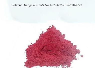 Polvere concreta della tintura dell'arancia 63 solventi con fluorescenza per la plastica